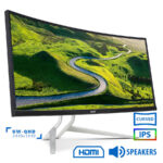 Used Monitor XR342CK Curved Gaming IPS/Acer/34”UW-QHD/3440x1440/Black/w/Speakers/HDMI & USB 3.0 HUB