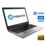 HP ProBook 650 G1 i5-4210M/15.6``FHD/8GB DDR3/500GB/DVD/Camera/8P Grade A Refurbished Laptop