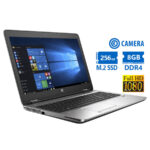 HP ProBook 650 G2 i5-6200U/15.6``FHD/8GB DDR4/256GB M.2 SSD/No ODD/Camera/8P Grade A Refurbished Lap