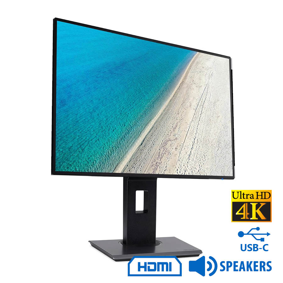 102456_1 Used Monitor PE270K IPS/Acer/27``Ultra HD 4K/3840x2160/Wide/Black/w/Speakers/DP & 2xHDMI & USB Type- - Image 1