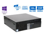 Dell 7040 SFF i5-6500/8GB DDR4/128GB M.2 SSD/No ODD/10P Grade A Refurbished PC