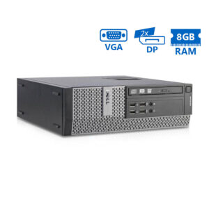 Dell 9020 SFF i5-4590/8GB DDR3/500GB/DVD/8P Grade A Refurbished PC