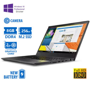 Lenovo (A-) ThinkPad T570 i5-7200U/15.6``FHD/8GB DDR4/256GB M.2 SSD/GeForce 940MX 2GB/No ODD/Camera/