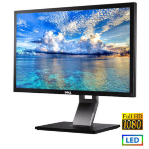 Used Monitor P2411H LED/Dell/24``FHD/1920x1080/Wide/Black/Grade B/D-SUB & DVI-D & USB Hub