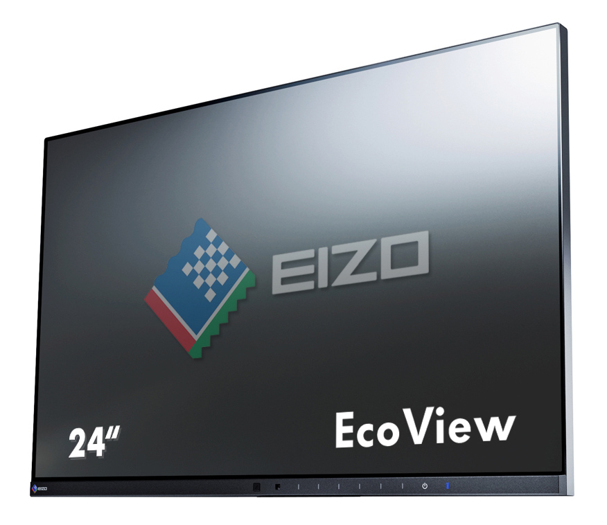 M-EV2455-NS-GB EIZO used οθόνη EV2455 IPS-LED, 24" 1920x1200, VGA/DVI/HDMI/DisplayPort, χωρίς βάση, Grade B - Image 1