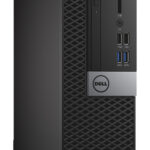 DELL PC OptiPlex 5050 SFF, Refurbished Grade A Repainted, i3-6100, 4/256GB SSD, DVD, FreeDOS