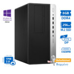 HP 600G3 Tower i5-7500/8GB DDR4/256GB M.2 SSD/DVD/10P Grade A+ Refurbished PC