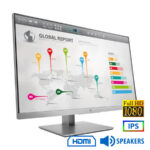 Used Monitor ElitDisplay E273 IPS/HP/27``FHD/1920x1080/Wide/Silver/Black/w/Speakers/D-SUB & DP & HDM