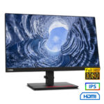 Used Monitor T24i-2L IPS LED/Lenovo /24``FHD/1920x1080/Wide/Black/D-SUB & DP & HDMI & USB 3.0 HUB