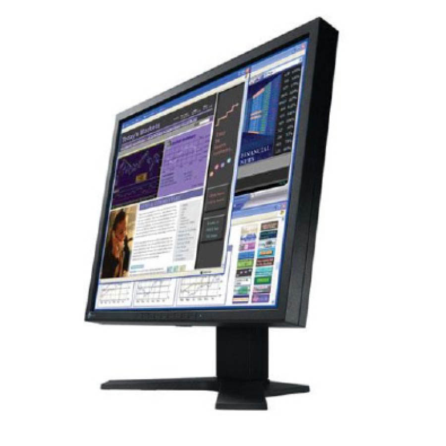 102576_1 Used (A-) Monitor FlexScan L997 TFT/Eizo/21”/1600x1200/Wide/Black/Grade A-/2xDVI-I & USB HUB - Image 1
