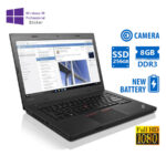 Lenovo ThinkPad L460 i5-6300U/14``FHD/8GB DDR3/256GB SSD/No ODD/Camera/New Battery/10P Grade A Refur