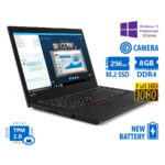 Lenovo ThinkPad L480 i5-7300U/14``FHD/8GB DDR4/256GB M.2 SSD/No ODD/Camera/New Battery/10P Grade A R