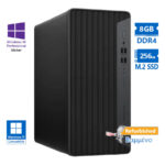 HP 600G6 Tower i3-10100/8GB DDR4/256GB M.2 SSD/No ODD/10P Grade A+ Refurbished PC