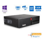 Lenovo M710s SFF i5-6400/8GB DDR4/256GB SSD/DVD/10P Grade A+ Refurbished PC