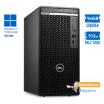 Dell 5000 Tower i5-12500/16GB DDR4/512GB M.2 SSD/No ODD/11P Grade A+ Refurbished PC