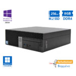 Dell 7060 SFF i3-8100/8GB DDR4/256GB M.2 SSD/No ODD/10P Grade A+ Refurbished PC