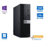 Dell 7070 SFF i3-9100/8GB DDR4/256GB M.2 SSD/DVD/10P Grade A+ Refurbished PC