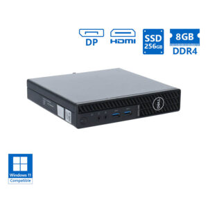 Dell Optiplex 3080 DM i5-10400T/8GB DDR4/256GB SSD/No ODD/Grade A Refurbished PC
