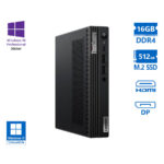 Lenovo ThinkCentre M90q Tiny i5-10500/16GB DDR4/512GB M.2 SSD/No ODD/10P Grade A Refurbished PC