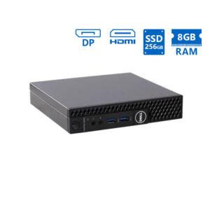 Dell Optiplex 3050 DM i3-6100T/8GB DDR3/256GB SSD/No ODD/Grade A Refurbished PC