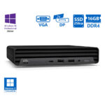 HP EliteDesk 800G6 DM i5-10500/16GB DDR4/256GB SSD/No ODD/10P Grade A Refurbished PC