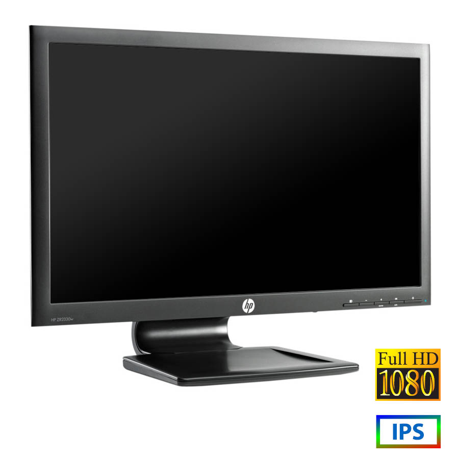 56284_1 Used Monitor ZR2330W IPS LED/HP/23``FHD/1920x1080/Wide/Black/D-SUB & DVI-D & DP & USB Hub - Image 1