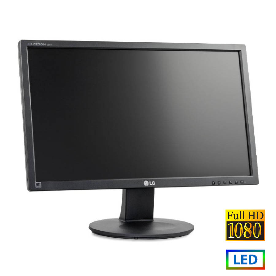 66068_1 Used Monitor E2411 LED/LG/24``FHD/1920x1080/Wide/Black/D-SUB & DVI-D - Image 1