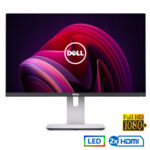 Used Monitor U2415 LED/Dell/24``FHD/1920x1200/Wide/Silver/Black/2xHDMI & DP & mini DP & USB 3.0 HUB