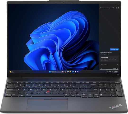 76073a16-153d-4096-9d4e-cf708c7a8f6b Lenovo Thinkpad E16 GEN 2 Ryzen 3 7335U/16GB/1TB NVMe *Windows 11 Home* *NEW OPEN BOX* - Image 1