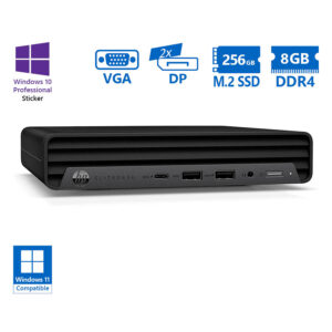 HP EliteDesk 800G6 DM i5-10500/8GB DDR4/256GB M.2 SSD/No ODD/10P Grade A Refurbished PC