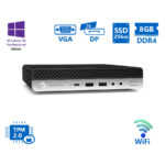 HP ProDesk 600G3 DM WiFi i5-7500T/8GB DDR4/256GB SSD/No ODD/10P Grade A Refurbished PC