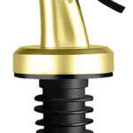 Πώμα ροής για μπουκάλι HUH-0109 με κλείστρο, Φ18mm, χρυσό