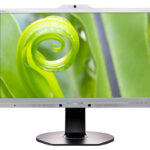 PHILIPS used οθόνη 241P6Q IPS-LED, 23.8" Full HD, VGA/DVI/DisplayPort/HDMI, Cam, Grade B