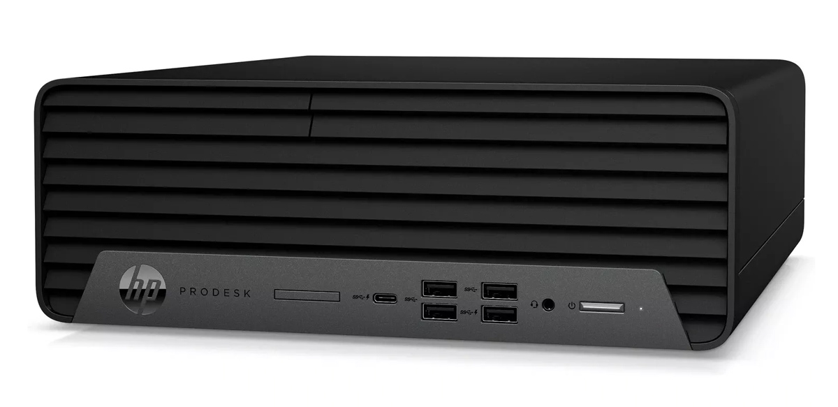 PC-3158-SQR HP PC ProDesk 600 G6 SFF, Refurbished Grade A Repainted, i5-10400F, 8/256GB M.2, NVS 310, DVD, FreeDOS - Image 1