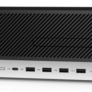 HP PC EliteDesk 800 G4 SFF, Refurbished Grade A Repainted, i5-8500, 8/256GB M.2, DVD, FreeDOS