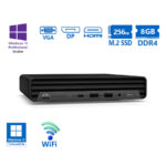 HP ProDesk 400G6 DM WiFi i5-10500T/8GB DDR4/256GB M.2 SSD/No ODD/10P Grade A Refurbished PC