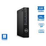 Dell Optiplex 3080 DM i3-10105T/8GB DDR4/256GB M.2 SSD/No ODD/Grade A Refurbished PC