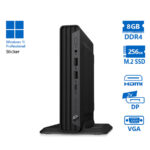 HP Elite mini 600 G9 DM i5-12500/8GB DDR4/256GB M.2 SSD/No ODD/11P Grade A Refurbished PC