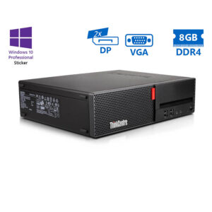 Lenovo M710s SFF i3-6100/8GB DDR4/500GB/No ODD/10P Grade A Refurbished PC