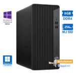 HP EliteDesk 800G6 Tower i5-10500/8GB DDR4/256GB M.2 SSD/No ODD/10P Grade A+ Refurbished PC