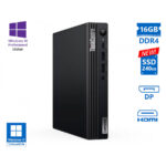 Lenovo ThinkCentre M70q Tiny i5-12500T/16GB DDR4/240GB SSD New/No ODD/10P Grade A Refurbished PC