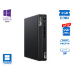 Lenovo ThinkCentre M80q Tiny i3-10100T/8GB DDR4/240GB SSD New/No ODD/10P Grade A Refurbished PC