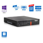 Lenovo ThinkCentre M920q Tiny i7-8700T/16GB DDR4/240GB SSD New/No ODD/10P Grade A Refurbished PC