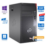 Fujitsu P7010 Tower i3-10100/8GB DDR4/240GB SSD New/No ODD/Quadro P620 (2GB)/10P Grade A+ Refurbishe