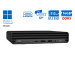 HP EliteDesk 800G9 DM WiFi i7-12700/16GB DDR5/512GB M.2 SSD/No ODD/11P Grade A Refurbished PC
