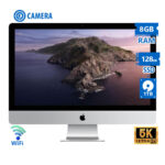 Apple (B) iMac 15.1 A1419 WiFi w/Monitor 27`` 5K UHD i5-4690/8GB DDR3/128GB SSD & 1TB/No ODD/Camera/
