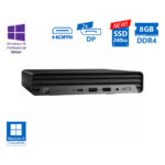 HP EliteDesk 805 G8 DM AMD Ryzen 5 Pro 5650G/8GB DDR4/240GB SSD New/No ODD/10P Grade A+ Refurbished