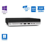HP (A-) EliteDesk 705G5 DM AMD Ryzen 3 Pro 3200G/8GB DDR4/128GB SSD/No ODD/10P Grade A- Refurbished