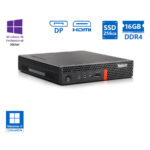 Lenovo ThinkCentre M720q Tiny i5-9500T/16GB DDR4/256GB SSD/No ODD/10P Grade A Refurbished PC