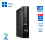 Dell Optiplex Micro 7010 WiFi i5-13500T/16GB DDR4/240GB SSD New/No ODD/11P Grade A Refurbished PC